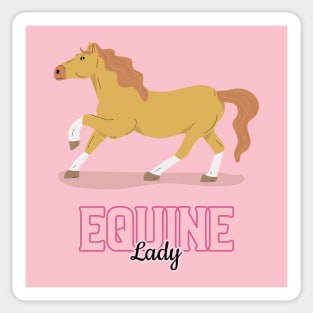 Lady Horse Rider Horses Horse Riding Horse Lover Sticker